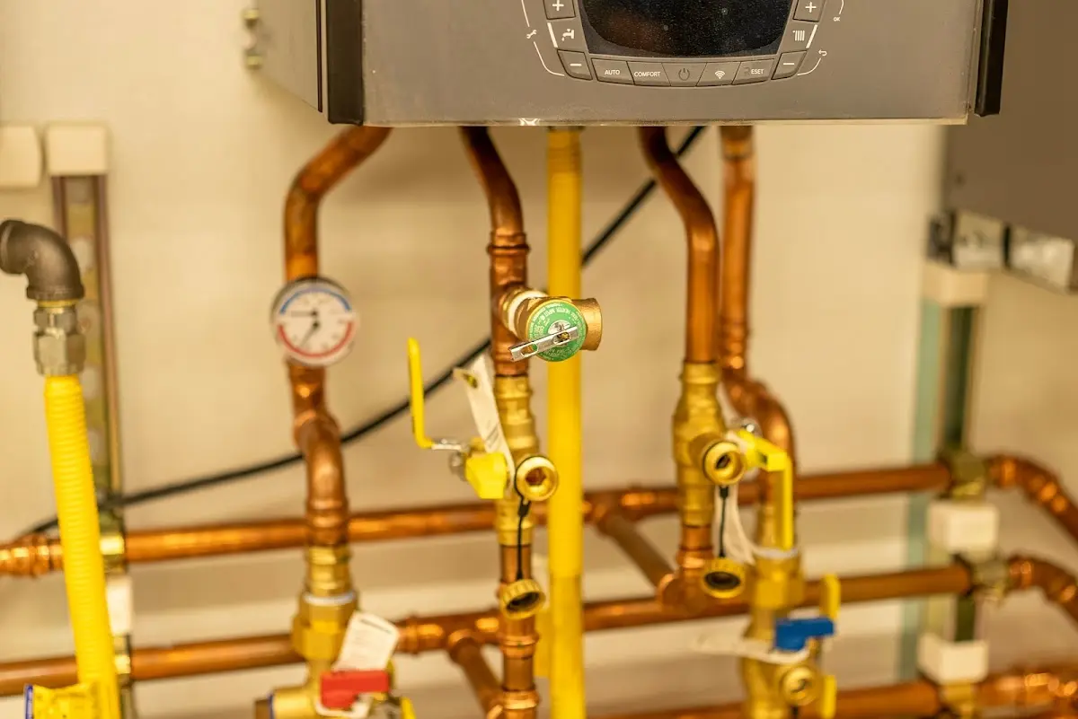 Licensed technician providing Water Heater Installation for a homeowner in Siler City